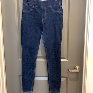 Old Navy dark denim skinny jeggings